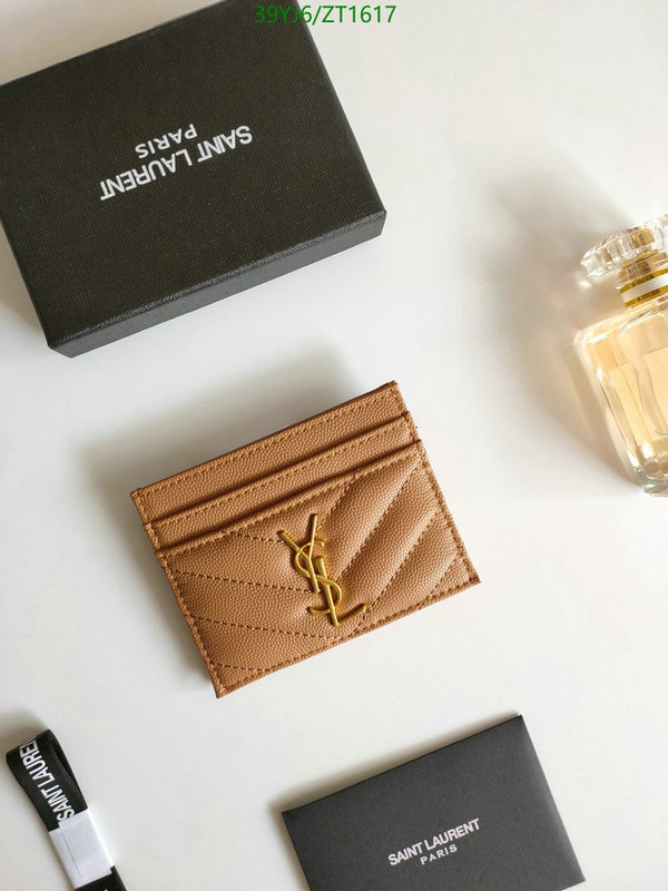 YSL Bag-(4A)-Wallet-,Code: ZT1617,$ 51USD