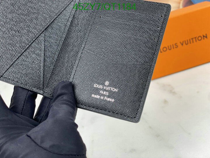 LV Bag-(4A)-Wallet- Code: QT1184 $ 59USD