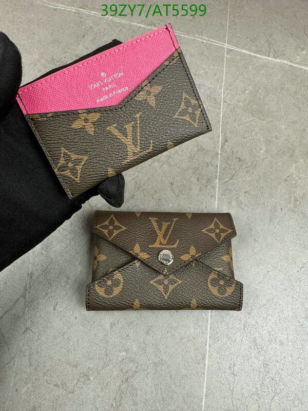 LV Bag-(4A)-Wallet- Code: AT5599 $ 51USD
