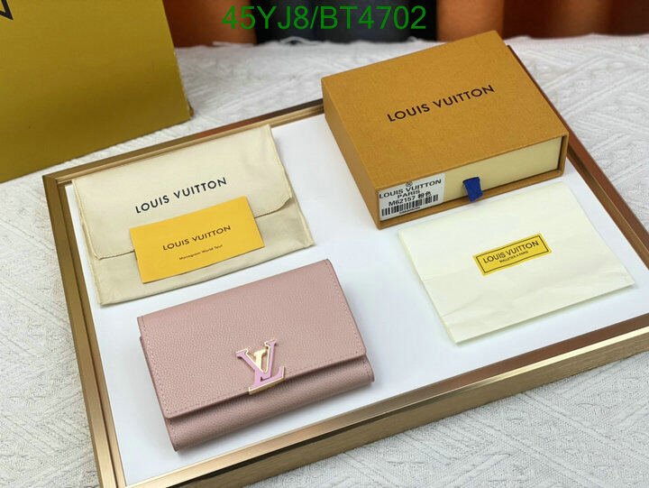 LV Bag-(4A)-Wallet- Code: BT4702 $ 59USD