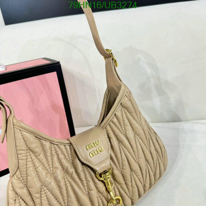 Miu Miu Bag-(4A)-Handbag- Code: UB3274 $ 103USD