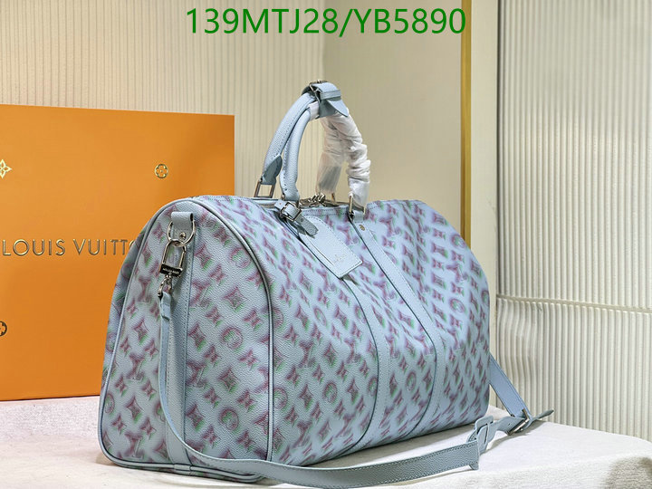 LV Bags-(4A)-Keepall BandouliRe 45-50-,Code: YB5890,$ 181USD