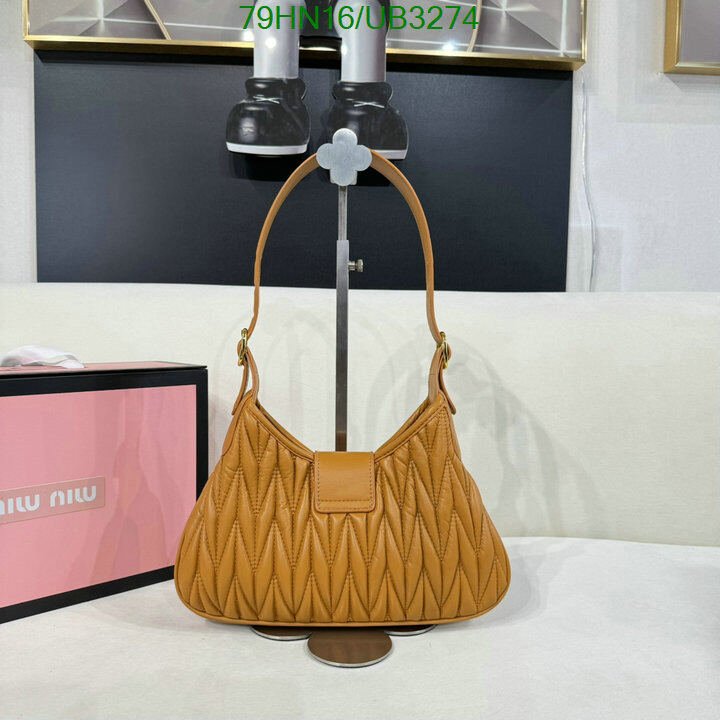 Miu Miu Bag-(4A)-Handbag- Code: UB3274 $ 103USD