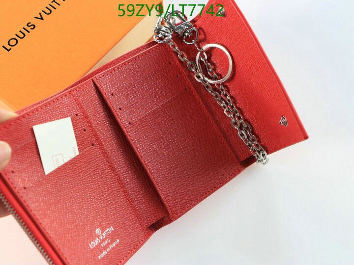 LV Bags-(4A)-Wallet-,Code: LT7742,$ 77USD