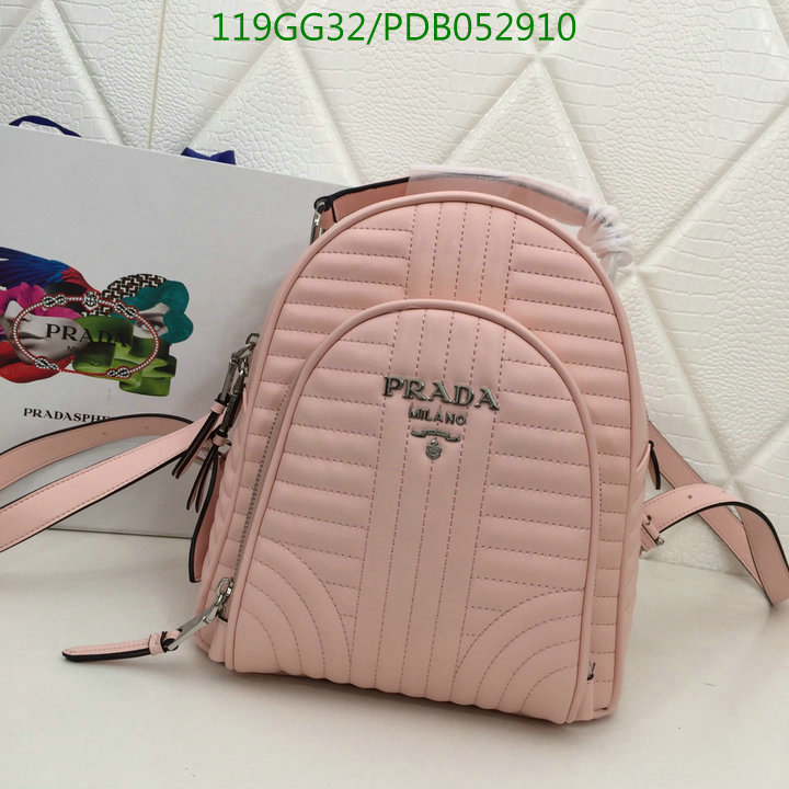 Prada Bag-(4A)-Backpack-,Code: PDB052910,$ 155USD