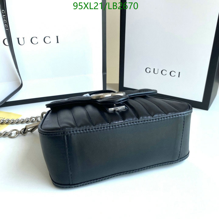 Gucci Bag-(4A)-Marmont,Code: LB2670,$ 124USD