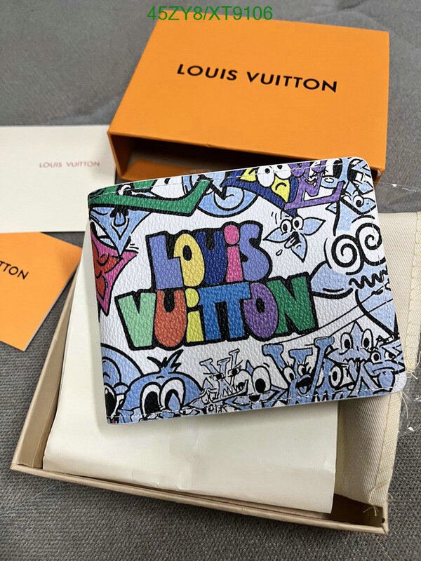 LV Bag-(4A)-Wallet- Code: XT9106 $ 59USD