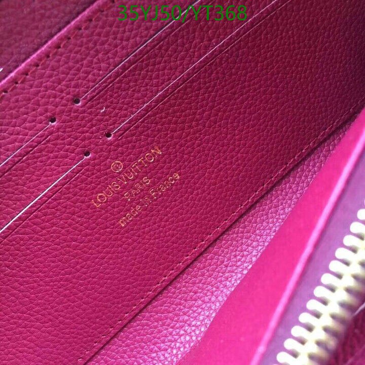 LV Bags-(4A)-Wallet-,Code: YT368,$ 46USD