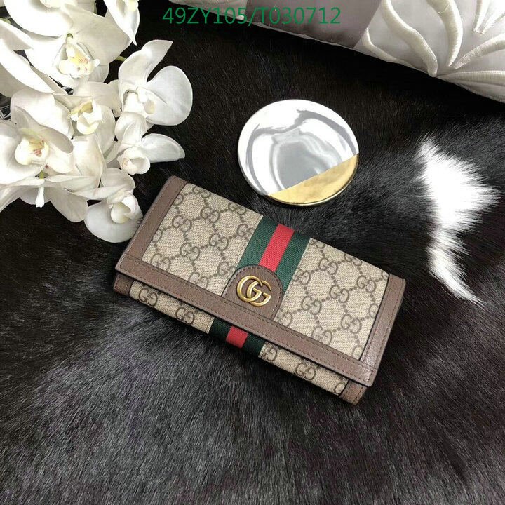 Gucci Bag-(4A)-Wallet-,Code:T030712,$ 64USD