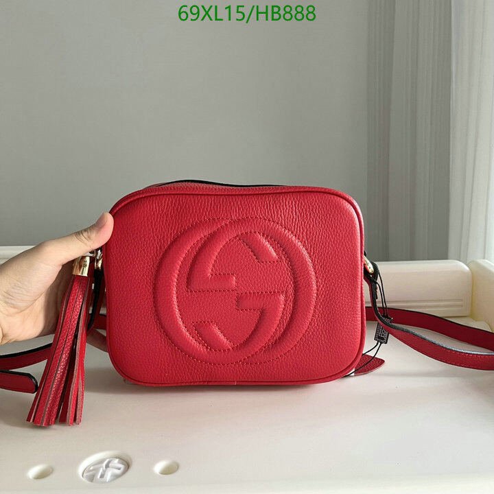 Gucci Bag-(4A)-Diagonal-,Code: HB888,$ 90USD