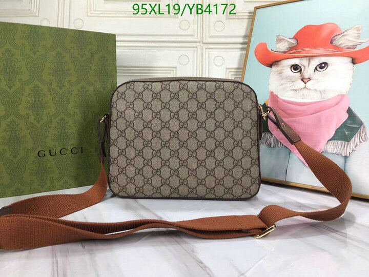 Gucci Bag-(4A)-Diagonal-,Code: YB4172,$ 124USD