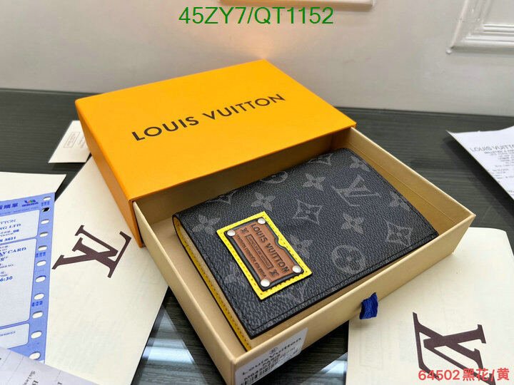 LV Bag-(4A)-Wallet- Code: QT1152 $ 59USD