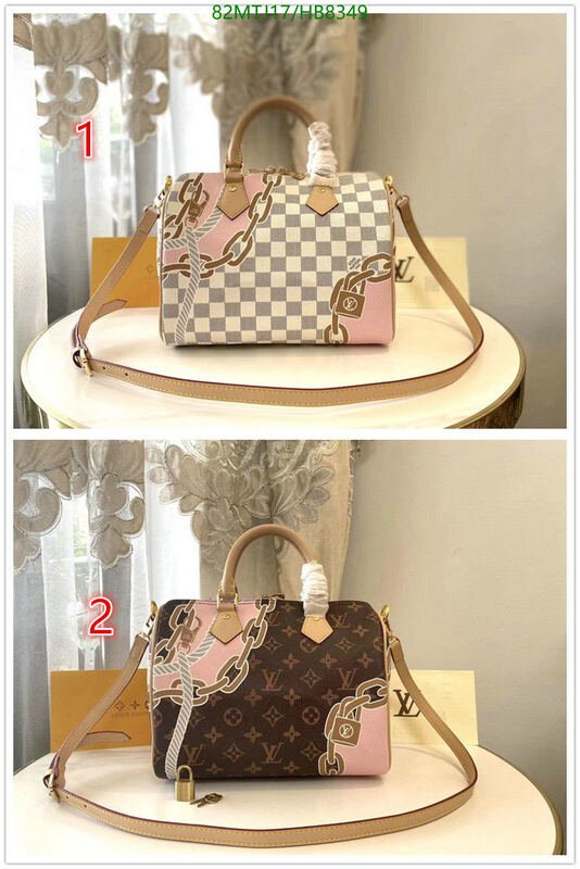 LV Bags-(4A)-Speedy-,Code: HB8349,$ 107USD