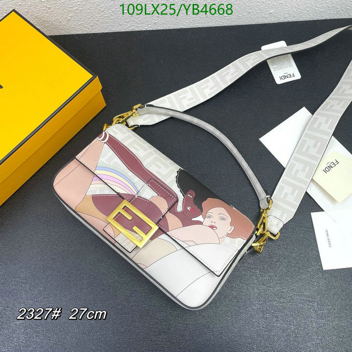 Fendi Bag-(4A)-Baguette-,Code: YB4668,$ 142USD