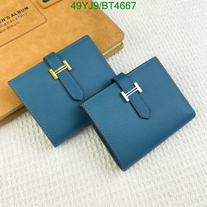 Hermes Bag-(4A)-Wallet- Code: BT4667 $ 64USD