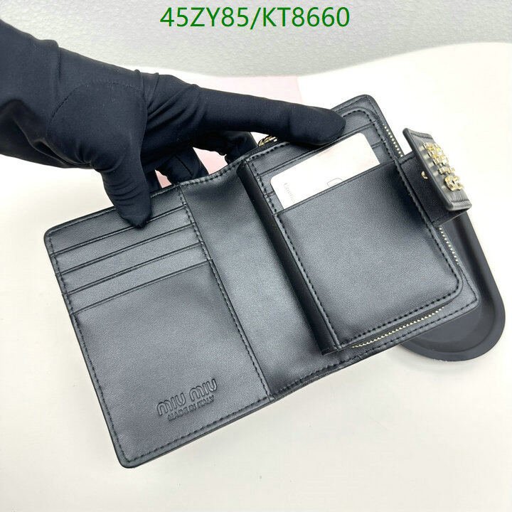 Miu Miu Bag-(4A)-Wallet- Code: KT8660 $ 59USD