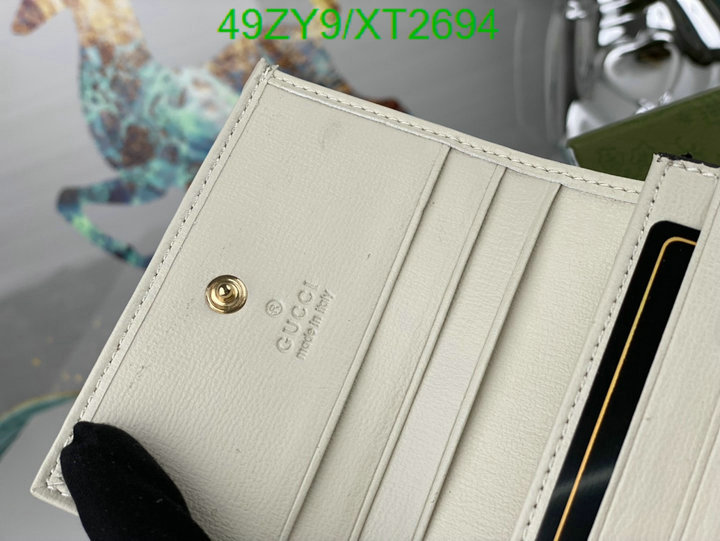 Gucci Bag-(4A)-Wallet-,Code: XT2694,$ 64USD