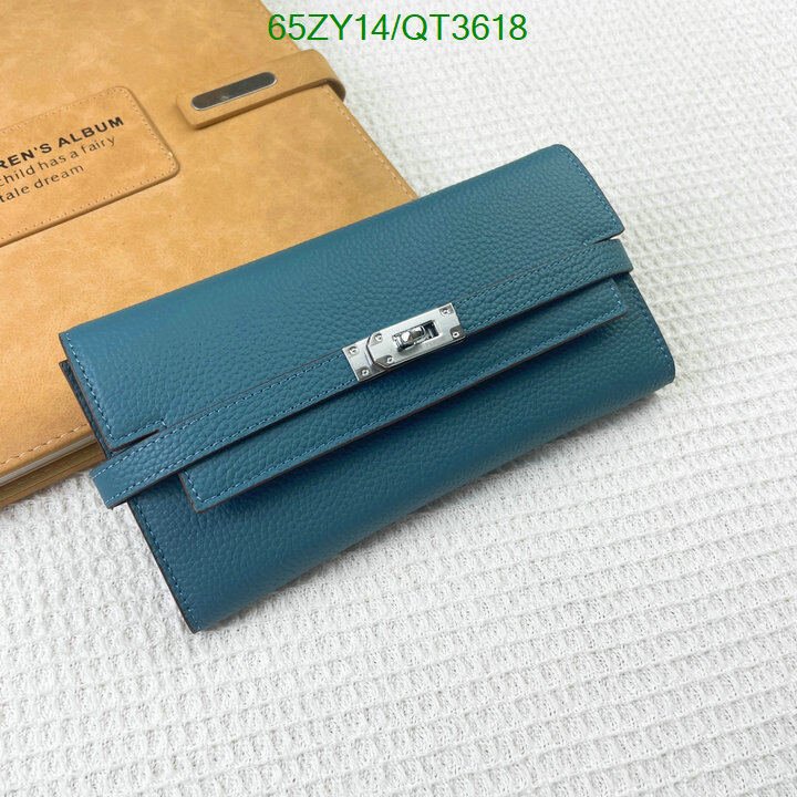Hermes Bag-(4A)-Wallet- Code: QT3618 $ 85USD