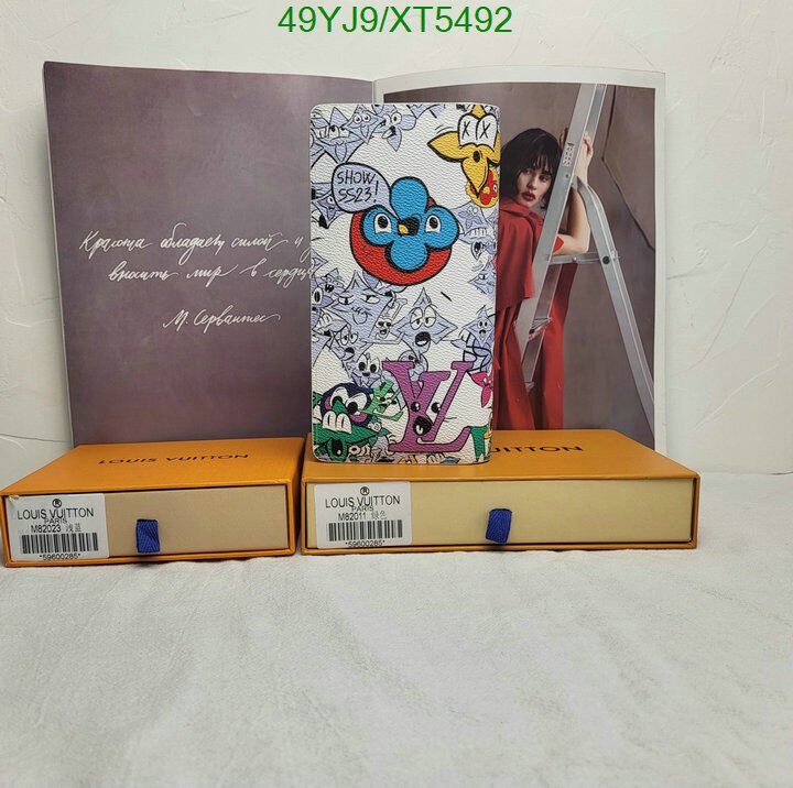 LV Bags-(4A)-Wallet-,Code: XT5492,$ 64USD