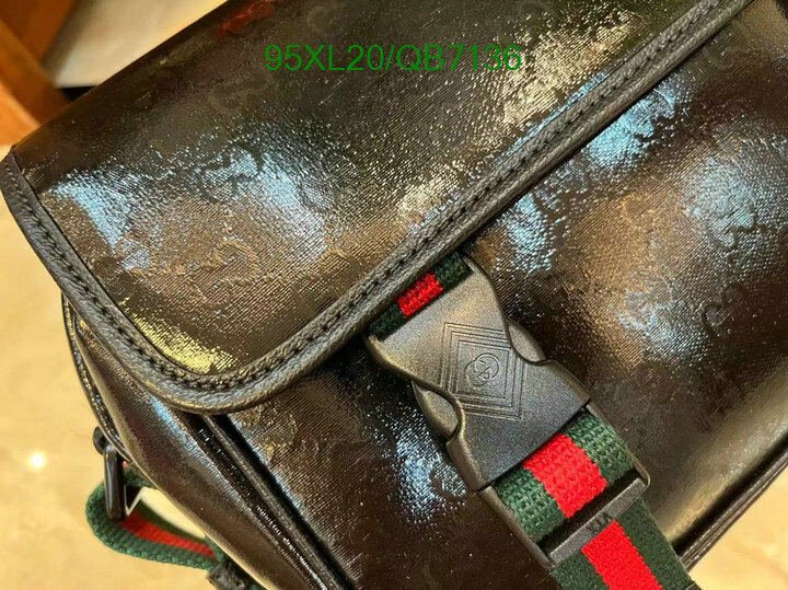 Gucci Bag-(4A)-Diagonal- Code: QB7136 $ 124USD