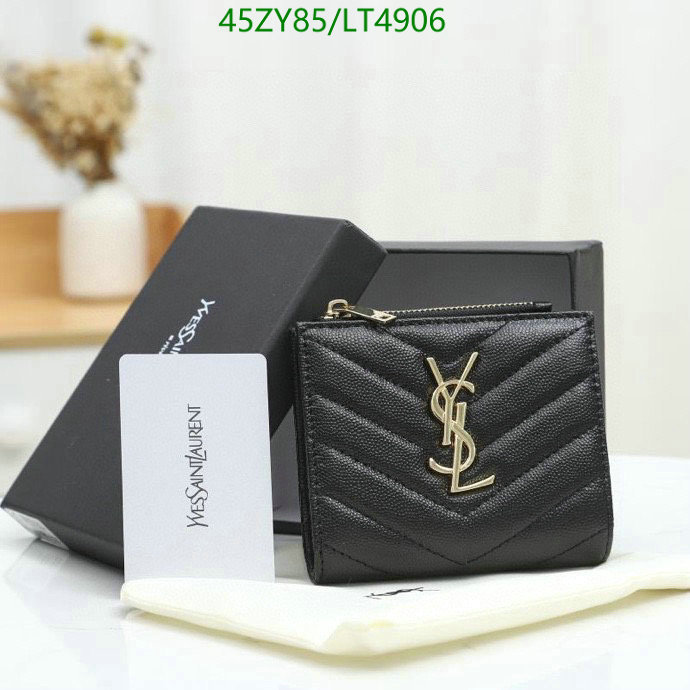 YSL Bag-(4A)-Wallet-,Code: LT4906,$ 59USD