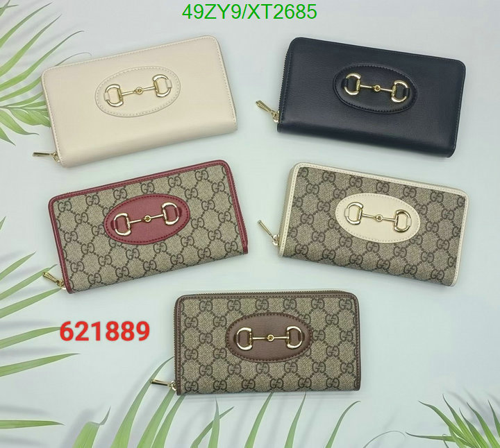 Gucci Bag-(4A)-Wallet-,Code: XT2685,$ 64USD