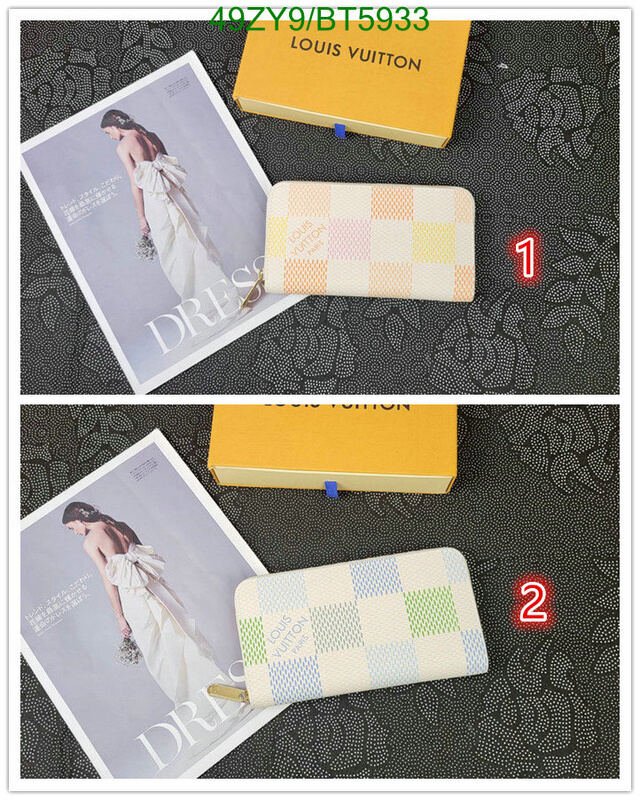 LV Bag-(4A)-Wallet- Code: BT5933 $ 64USD