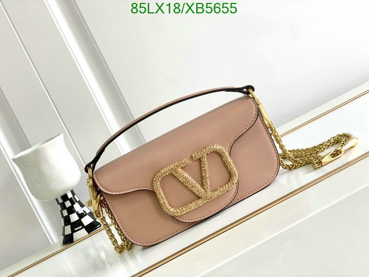 Valentino Bag-(4A)-LOC-V Logo ,Code: XB5655,$ 111USD