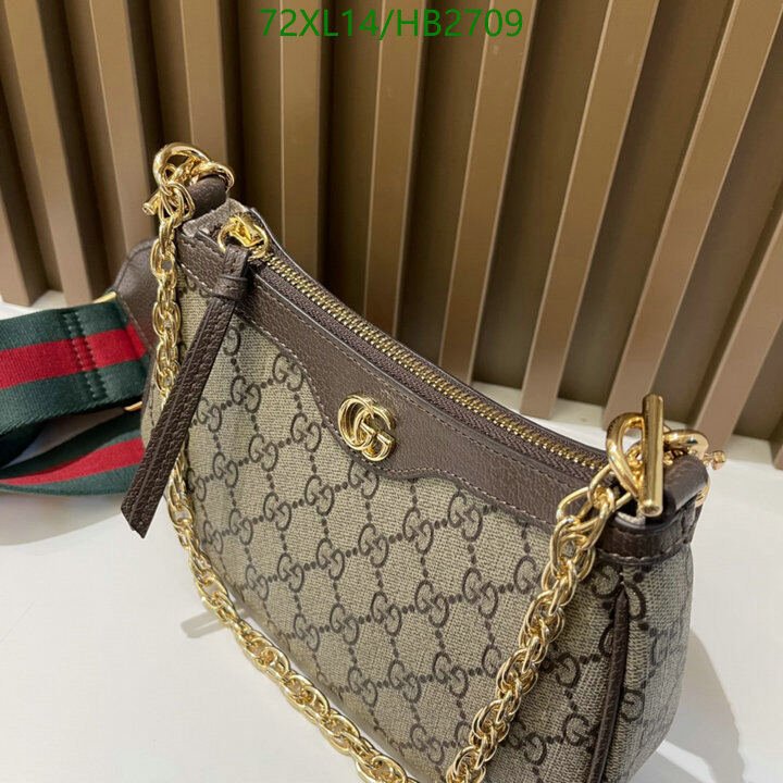 Gucci Bag-(4A)-Diagonal-,Code: HB2709,$ 94USD