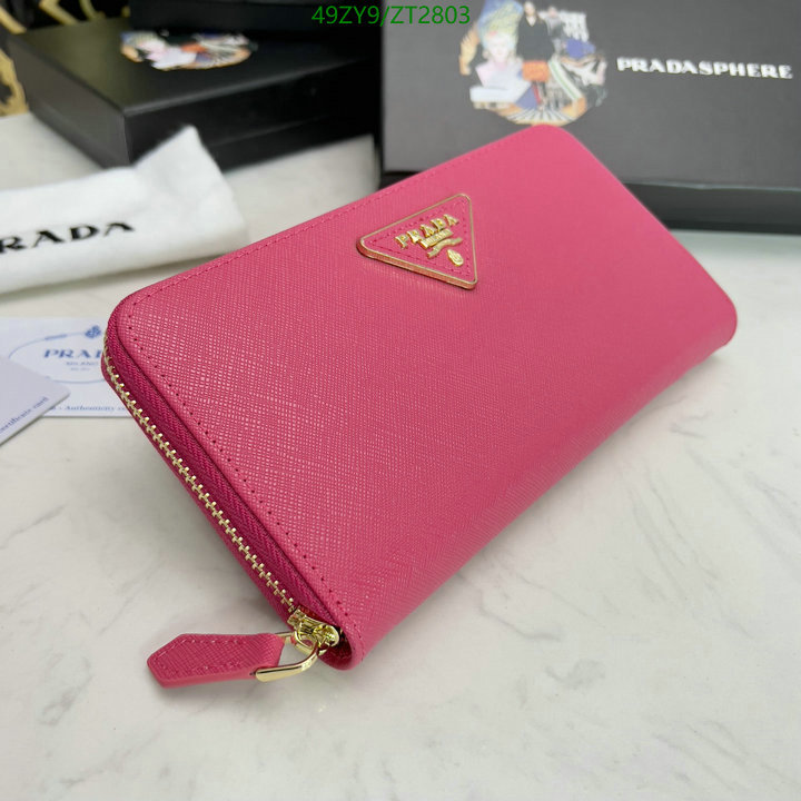 Prada Bag-(4A)-Wallet-,Code: ZT2803,$ 64USD