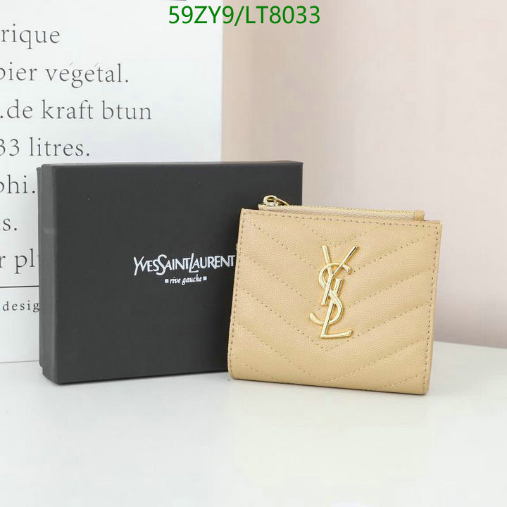 YSL Bag-(4A)-Wallet-,Code: LT8033,$ 77USD