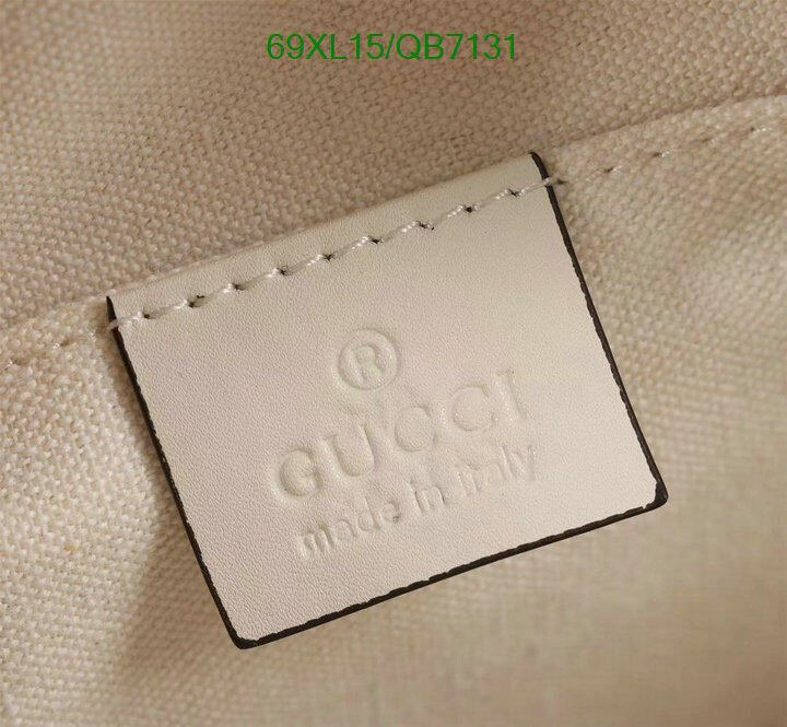 Gucci Bag-(4A)-Diagonal- Code: QB7131 $ 90USD