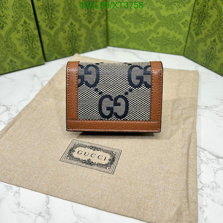 Gucci Bag-(4A)-Wallet-,Code: XT3758,$ 64USD