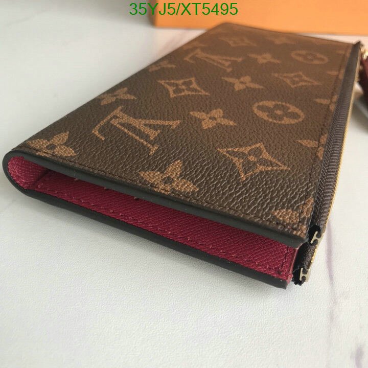 LV Bags-(4A)-Wallet-,Code: XT5495,$ 46USD