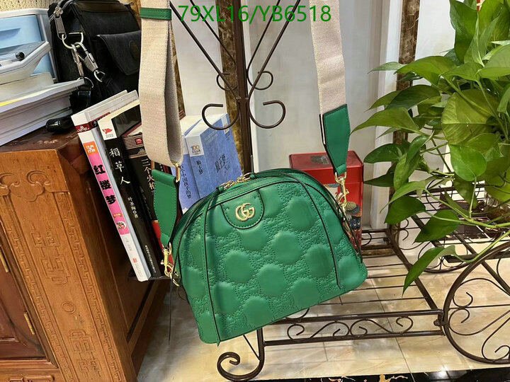 Gucci Bag-(4A)-Diagonal-,Code: YB6518,$ 103USD