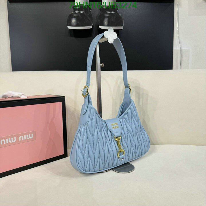 Miu Miu Bag-(4A)-Handbag- Code: UB3274 $ 103USD