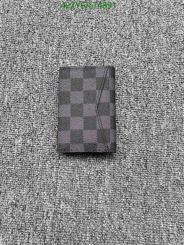 LV Bags-(4A)-Wallet-,Code: LT4891,$ 55USD