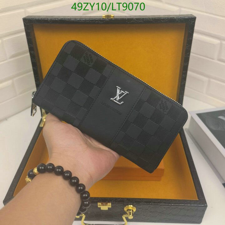 LV Bags-(4A)-Wallet-,Code: LT9070,$ 64USD