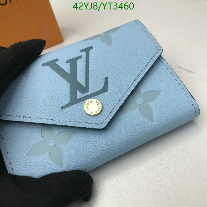 LV Bags-(4A)-Wallet-,Code: YT3460,$ 55USD