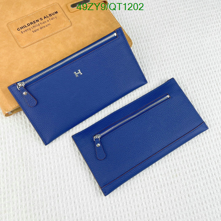 Hermes Bag-(4A)-Wallet- Code: QT1202 $ 64USD