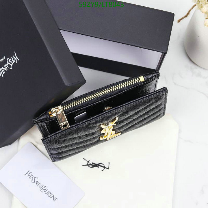 YSL Bag-(4A)-Wallet-,Code: LT8043,$ 77USD