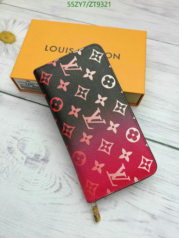 LV Bags-(4A)-Wallet-,Code: ZT9321,$ 72USD