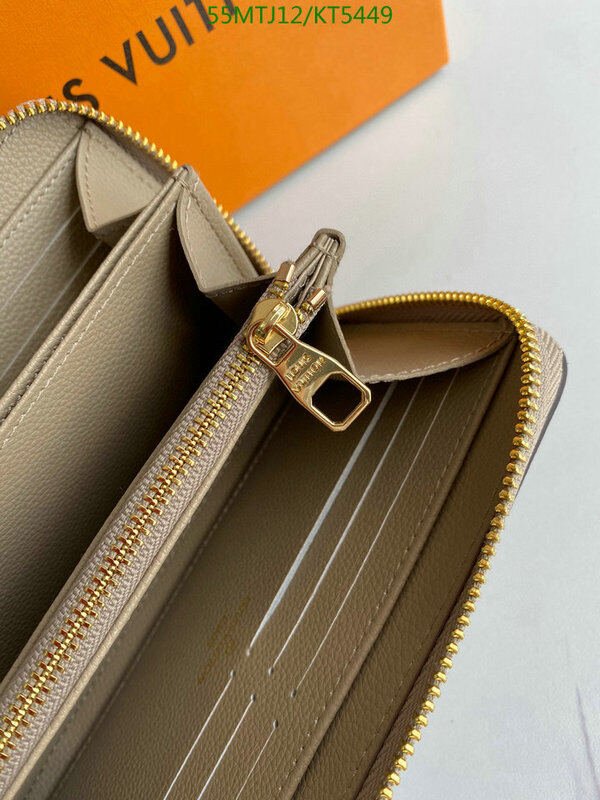 LV Bags-(4A)-Wallet-,Code: KT5449,$ 72USD