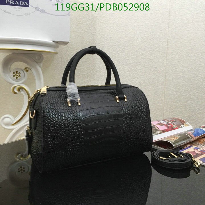 Prada Bag-(4A)-Handbag-,Code: PDB052908,$ 155USD