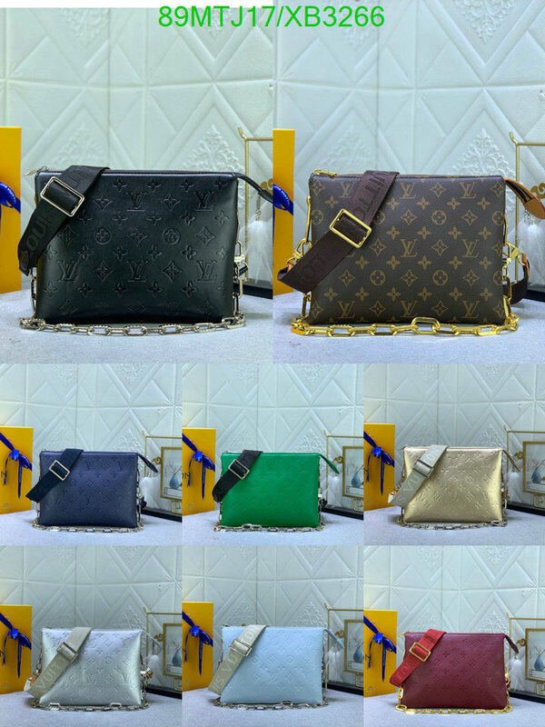 LV Bags-(4A)-Pochette MTis Bag-Twist-,Code: XB3266,$ 116USD