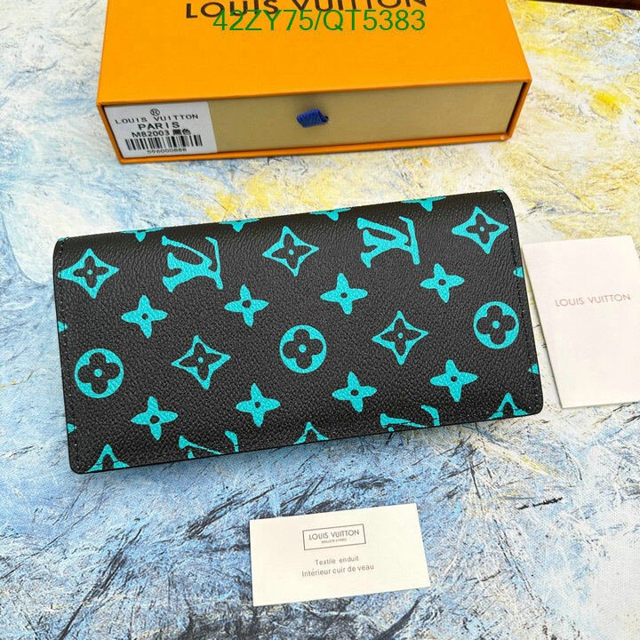 LV Bag-(4A)-Wallet- Code: QT5383 $ 55USD