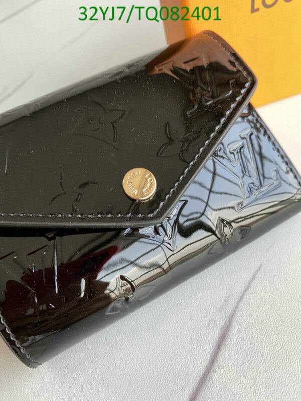 LV Bags-(4A)-Wallet-,Code: TQ082401,$ 42USD