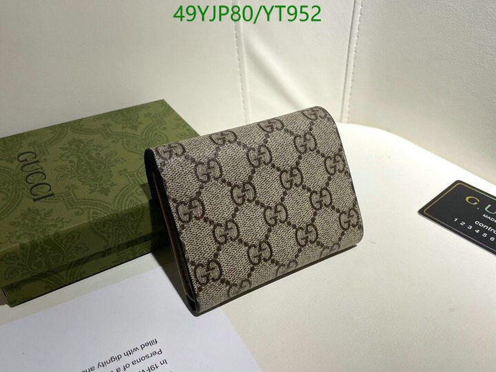 Gucci Bag-(4A)-Wallet-,Code: YT952,$ 64USD