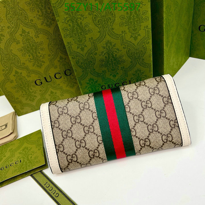 Gucci Bag-(4A)-Wallet- Code: AT5597 $ 72USD