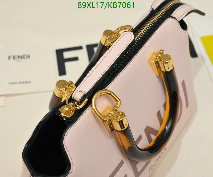 Fendi Bag-(4A)-Boston- Code: KB7061 $ 116USD